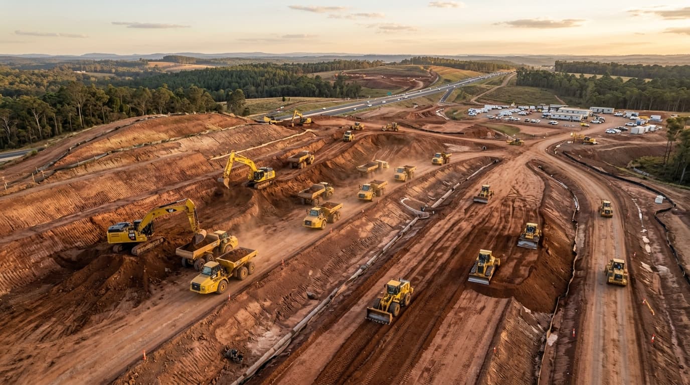 Hindalco Aluminium Smelter Site Levelling & Soil Transport